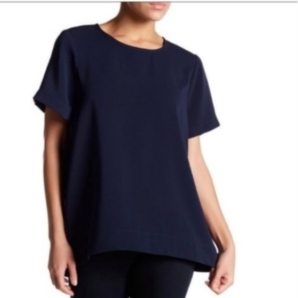 Madewell Tops - Madewell High/Low Tunic in Navy Size M